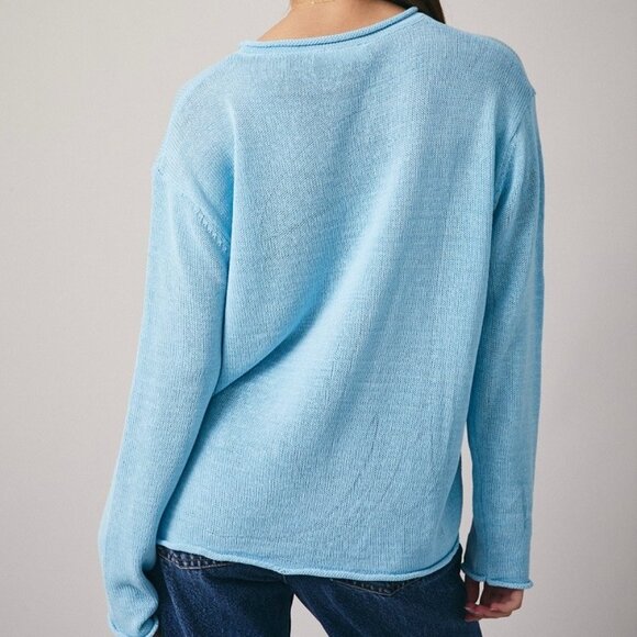 AW SHUCKS OYSTER KNIT SWEATER - Picture 3 of 3